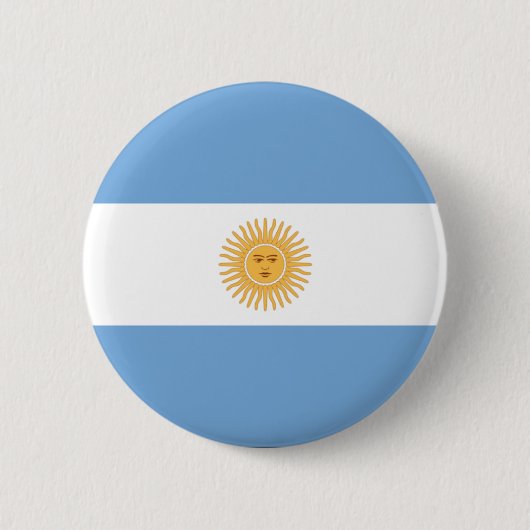 Badge Rond 5 Cm Argentine (Devant)