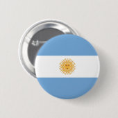 Badge Rond 5 Cm Argentine (Devant & derrière)