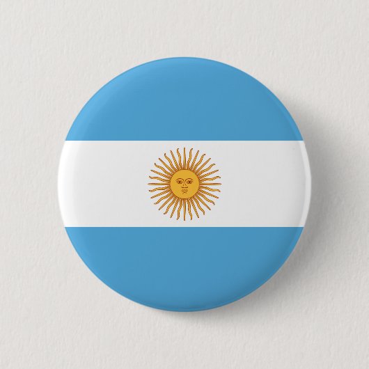 Badge Rond 5 Cm Argentine (Devant)