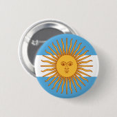 Badge Rond 5 Cm Argentine (Devant & derrière)