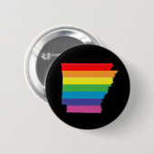 Badge Rond 5 Cm arkansas fierté. (Devant & derrière)