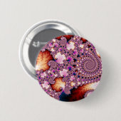 Badge Rond 5 Cm Armada - Fractal (Devant & derrière)