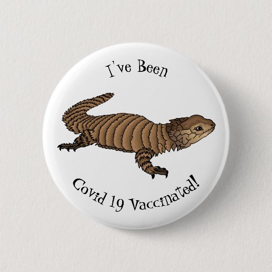 Badge Rond 5 Cm Armadillo girdled lizard (Devant)