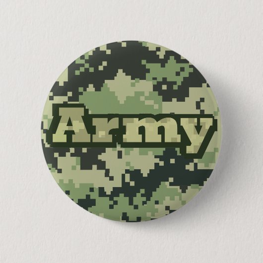 Badge Rond 5 Cm Armée (Devant)
