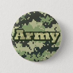 Badge Rond 5 Cm Armée
