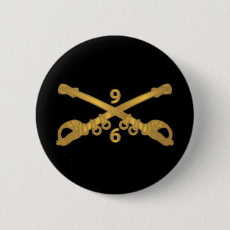 Badge Rond 5 Cm Armée - 6e Escadron, 9e Branche de cavalerie wtxt
