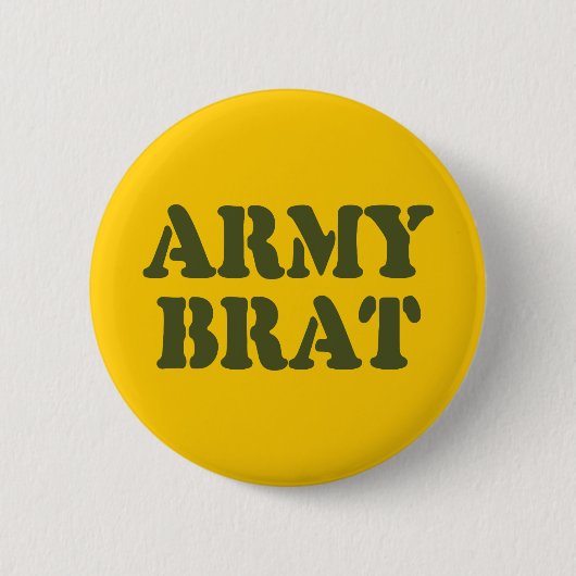 BADGE ROND 5 CM ARMÉE BRAT (Devant)