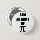 Badge Rond 5 Cm Armée de pi (Devant & derrière)
