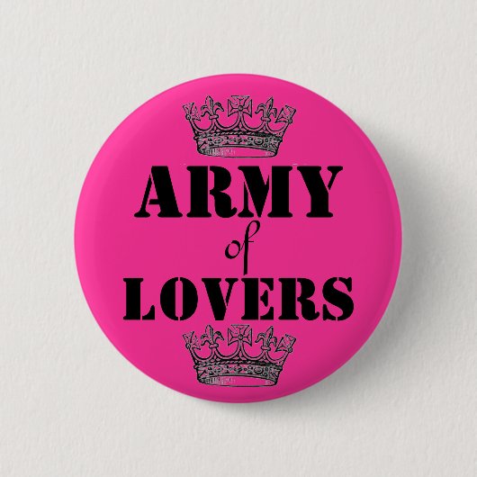 Badge Rond 5 Cm Armée des amants (Devant)
