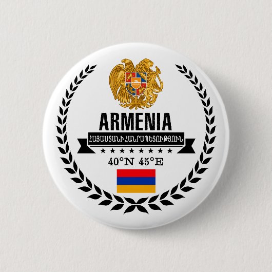Badge Rond 5 Cm Arménie (Devant)