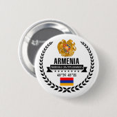 Badge Rond 5 Cm Arménie (Devant & derrière)