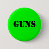 Badge Rond 5 Cm Armes à feu (Devant)