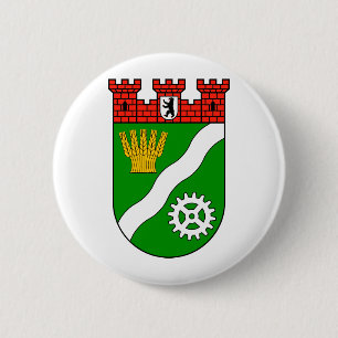 Badge Rond 5 Cm Armoiries de Berlin Marzahn-Hellersdorf