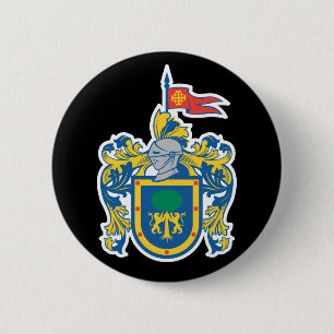 Badge Rond 5 Cm Armoiries de Jalisco, Mexique