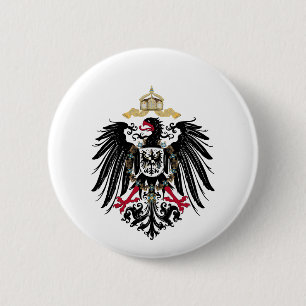 Badge Rond 5 Cm Armoiries de l'Empire allemand de 1889