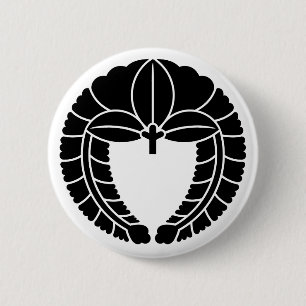 Badge Rond 5 Cm [Armoiries familiales] Glycine orthodoxe
