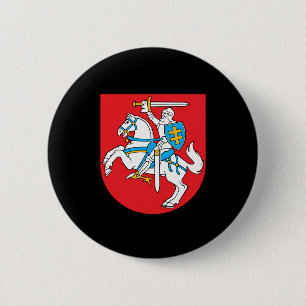 Badge Rond 5 Cm Armoiries lituaniennes