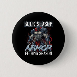 Badge Rond 5 Cm Armure de saison en vrac Saison de mise en forme a