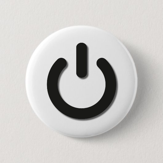 Badge Rond 5 Cm Arrêt/Activation (Devant)