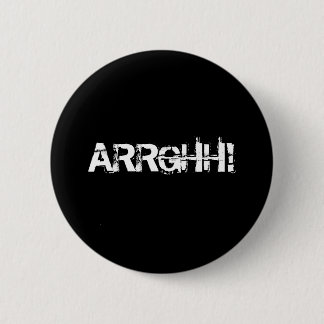 Badge Rond 5 Cm ARRÊT !  Pirate Shout / Cris.Noir