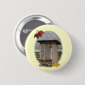 Badge Rond 5 Cm Arrêt Redneck (Devant & derrière)