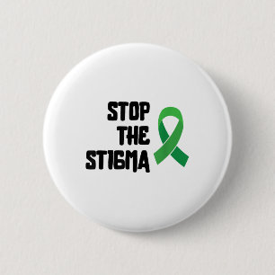 Badge Rond 5 Cm Arrêter La Stigma Chemise La Sensibilisation À La 