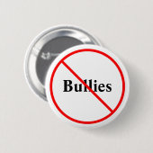 Badge Rond 5 Cm Arrêtez le bouton de despotes (Devant & derrière)