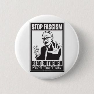 Badge Rond 5 Cm Arrêtez le fascisme
