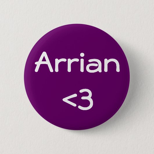 Badge Rond 5 Cm Arrien historien romain amour (Devant)