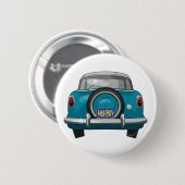 Badge Rond 5 Cm Arrière 1957 métropolitain (Devant & derrière)