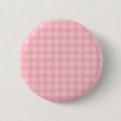Badge Rond 5 Cm Arrière - plan Checkered de motif de rétro guingan (Devant)