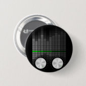 Badge Rond 5 Cm Arrière - plan de partie (Devant & derrière)