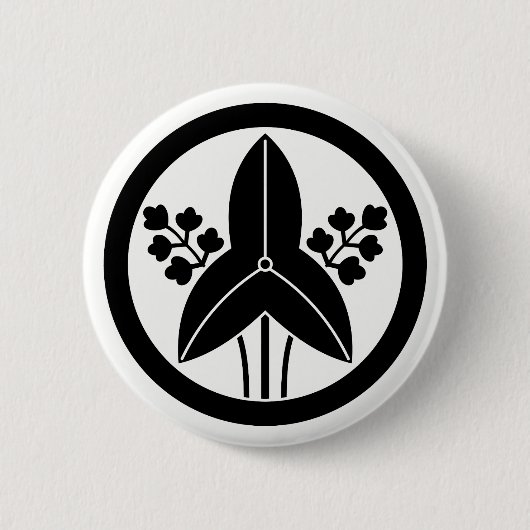 Badge Rond 5 Cm Arrowhead debout en cercle (Devant)