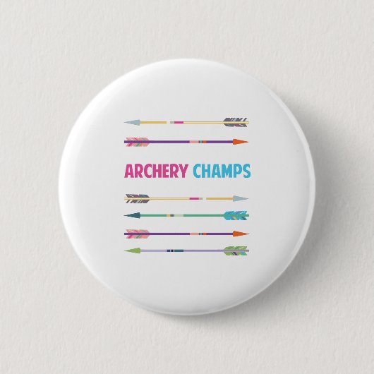 Badge Rond 5 Cm Arrows_Archery_Champs (Devant)