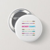 Badge Rond 5 Cm Arrows_Archery_Champs (Devant & derrière)
