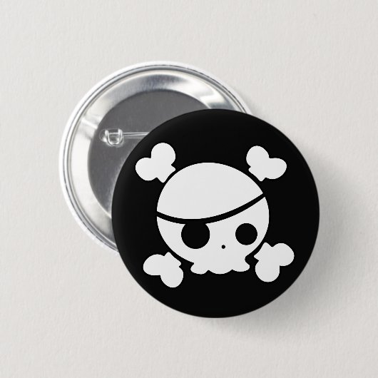 Badge Rond 5 Cm Arrr pin (Devant & derrière)