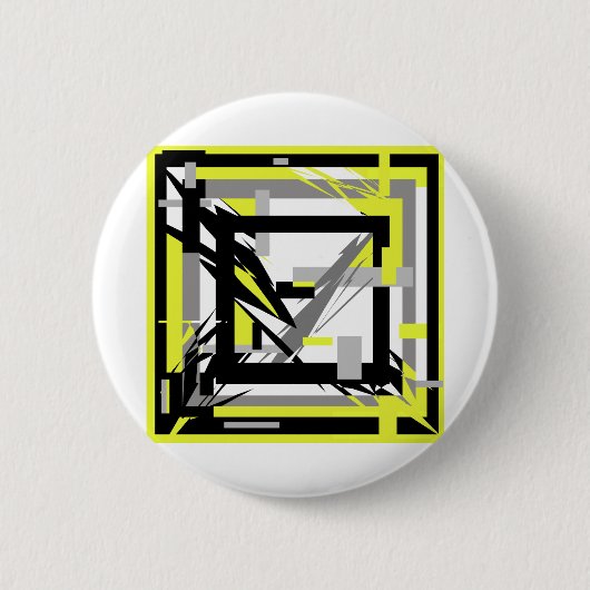 Badge Rond 5 Cm Art Abstrait (Devant)