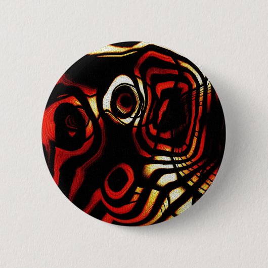 Badge Rond 5 Cm Art Abstrait (Devant)