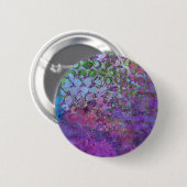 Badge Rond 5 Cm Art Abstrait (Devant & derrière)