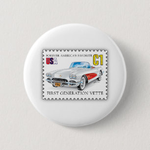 BADGE ROND 5 CM ART AUTOMOBILE C-ONE