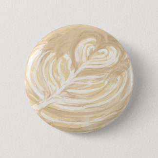 Badge Rond 5 Cm art de coeur de café