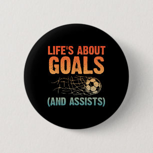 Badge Rond 5 Cm Art de football cool pour les hommes les femmes am