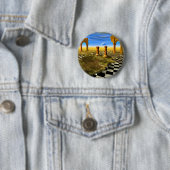 Badge Rond 5 Cm Art des échecs (En situation)