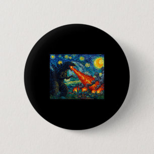 Badge Rond 5 Cm Art drôle de monstre japonais Kaiju dans Starr de