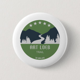 Badge Rond 5 Cm Art Loeb Trail North Carolina