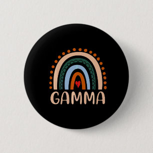 Badge Rond 5 Cm Art Mère   Gamma Rainbow Grandma mignonne annivers