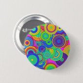 Badge Rond 5 Cm Art pop rétro (Devant & derrière)