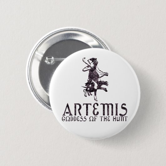 Badge Rond 5 Cm Artemis (Devant & derrière)