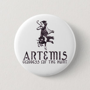 Badge Rond 5 Cm Artemis