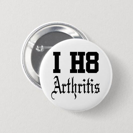 Badge Rond 5 Cm arthrite (Devant & derrière)